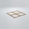 Ekena Millwork Large Wembley Decorative Fretwork Wood Wall Panels, Birch, 23 3/8"W x 23 3/8"H x 3/8"T WALW24X24X0375WEMBI - alternate 4